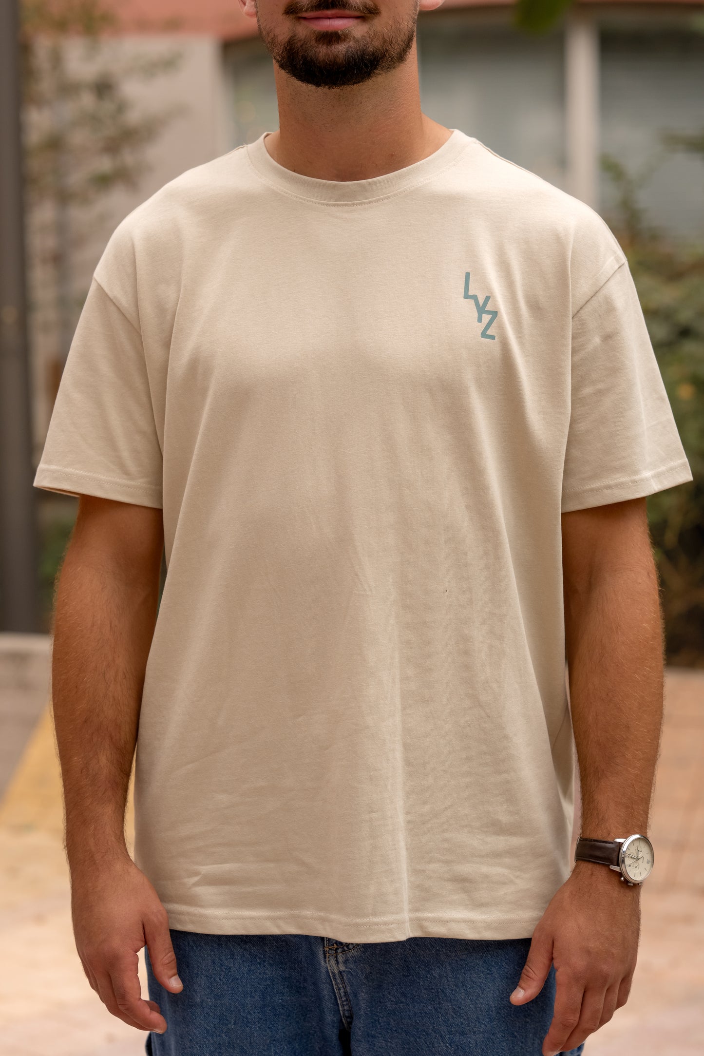 TEE SHIRT HOMME BEIGE