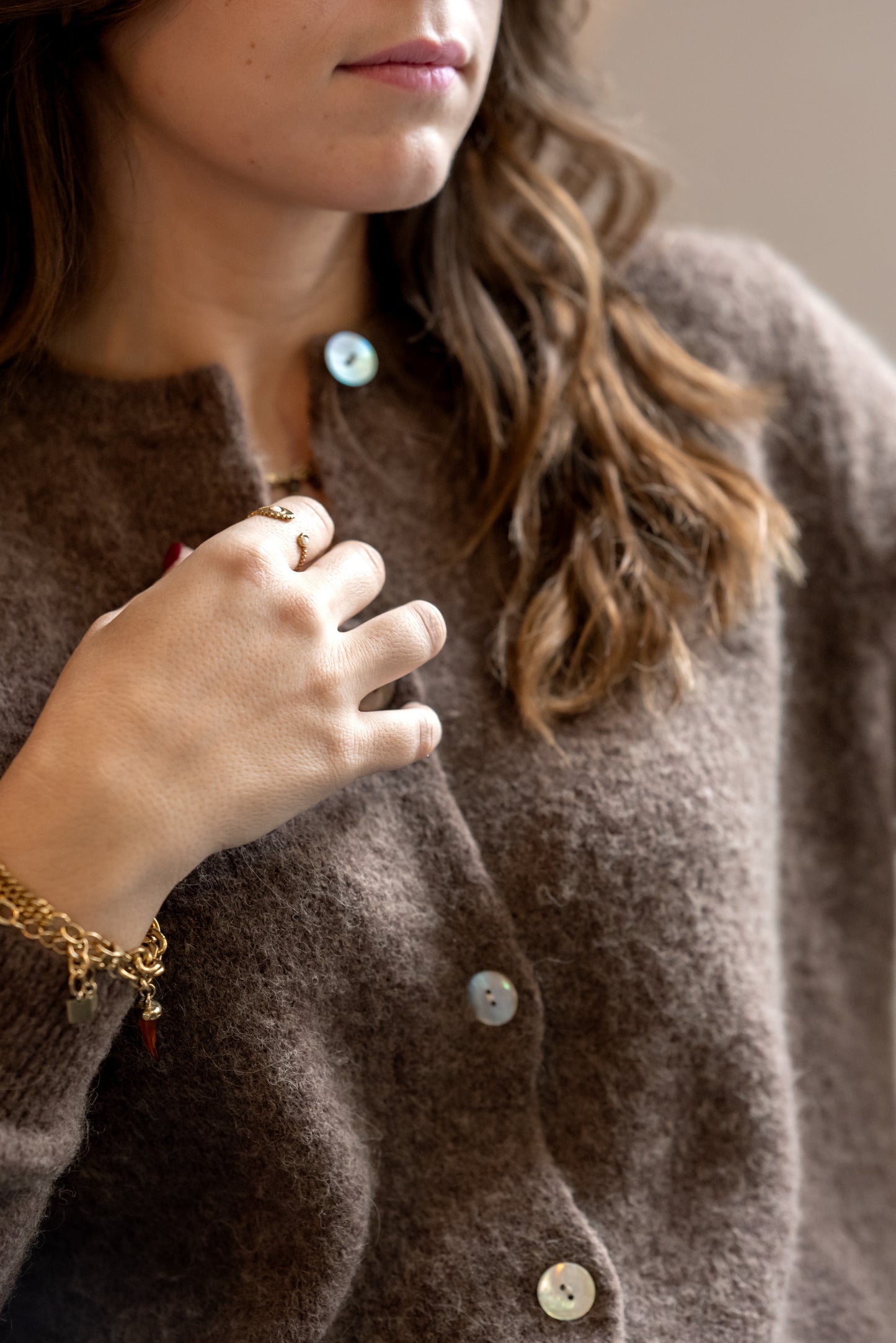 GILET VALENTIN MARRON