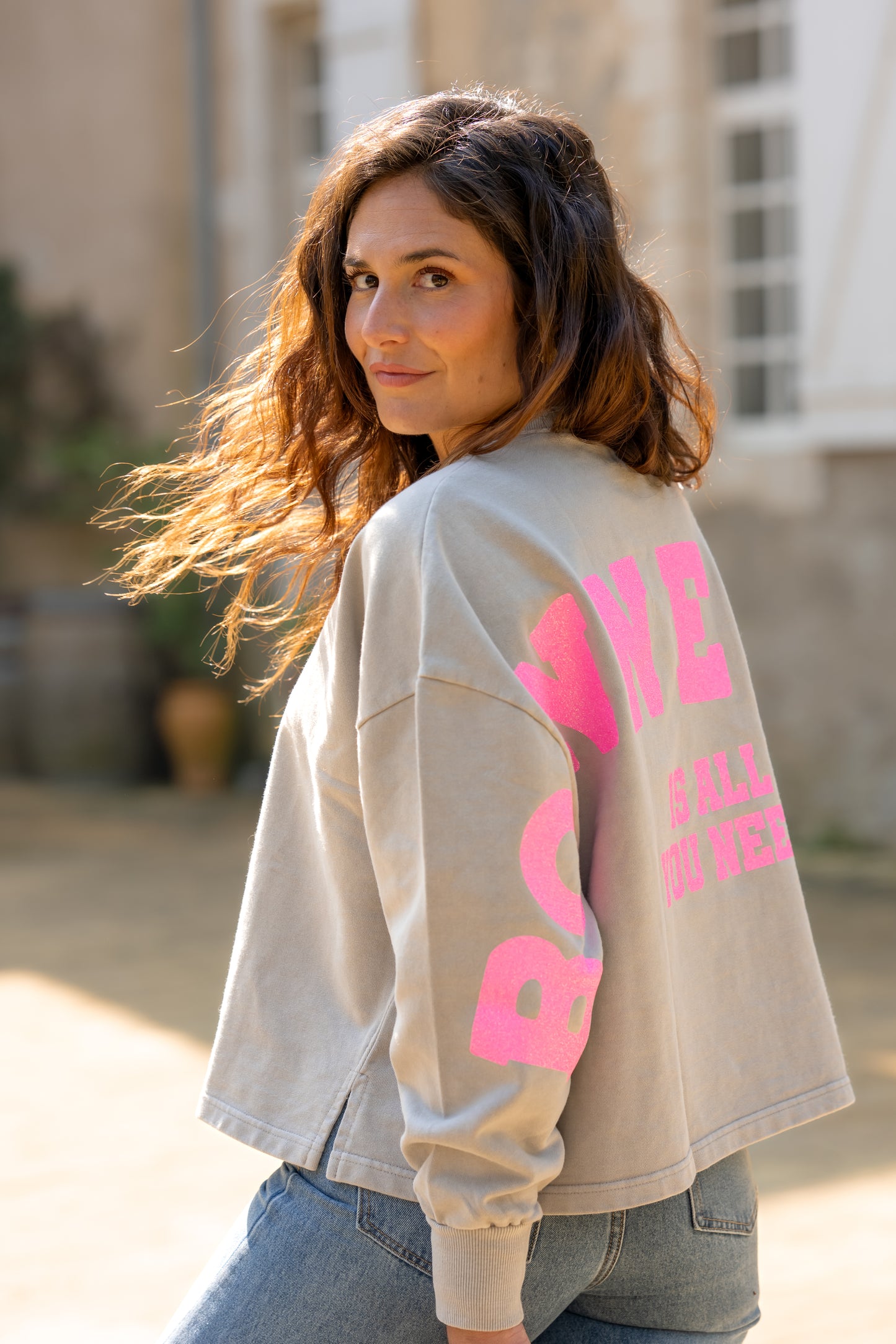 MALIBU TURQUOISE SWEATSHIRT