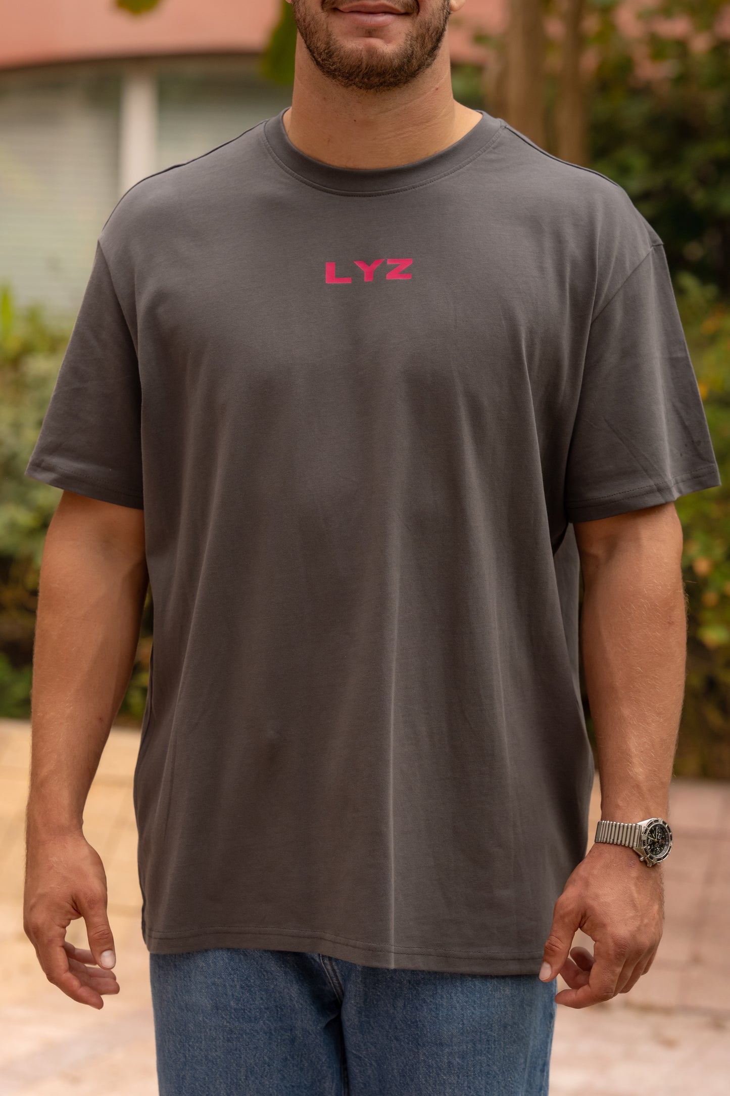 TEE SHIRT HOMME GRIS