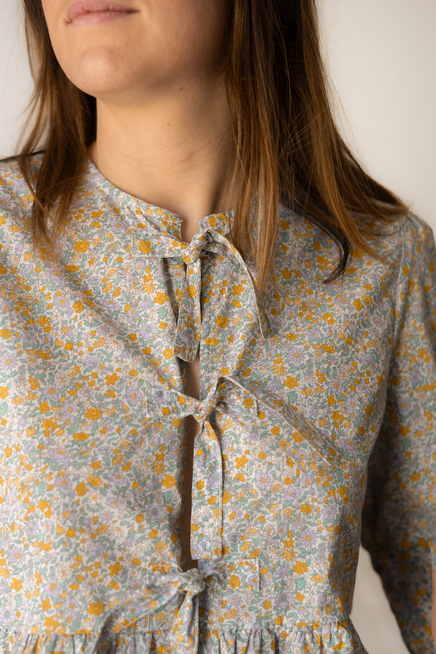 FLOWERED BLOUSE