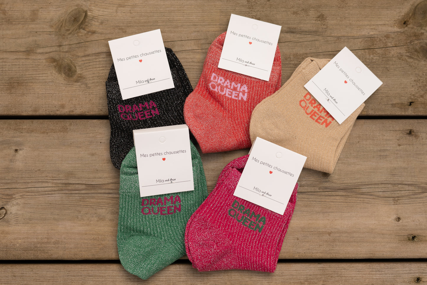 CHAUSSETTES PAILLETTES DRAMA