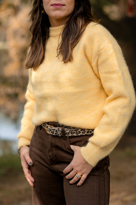 PULL ELIO JAUNE