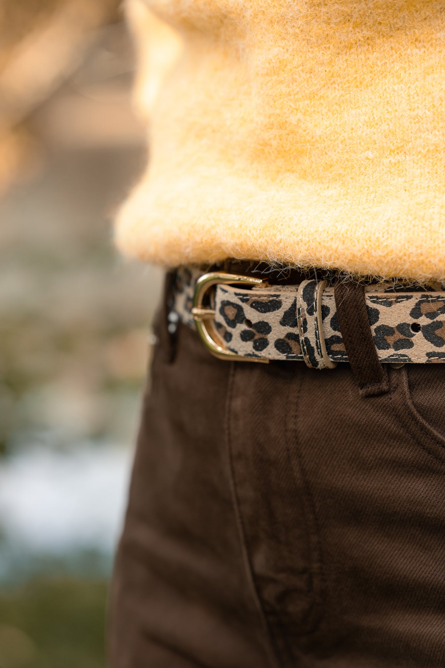 CEINTURE LÉOPARD