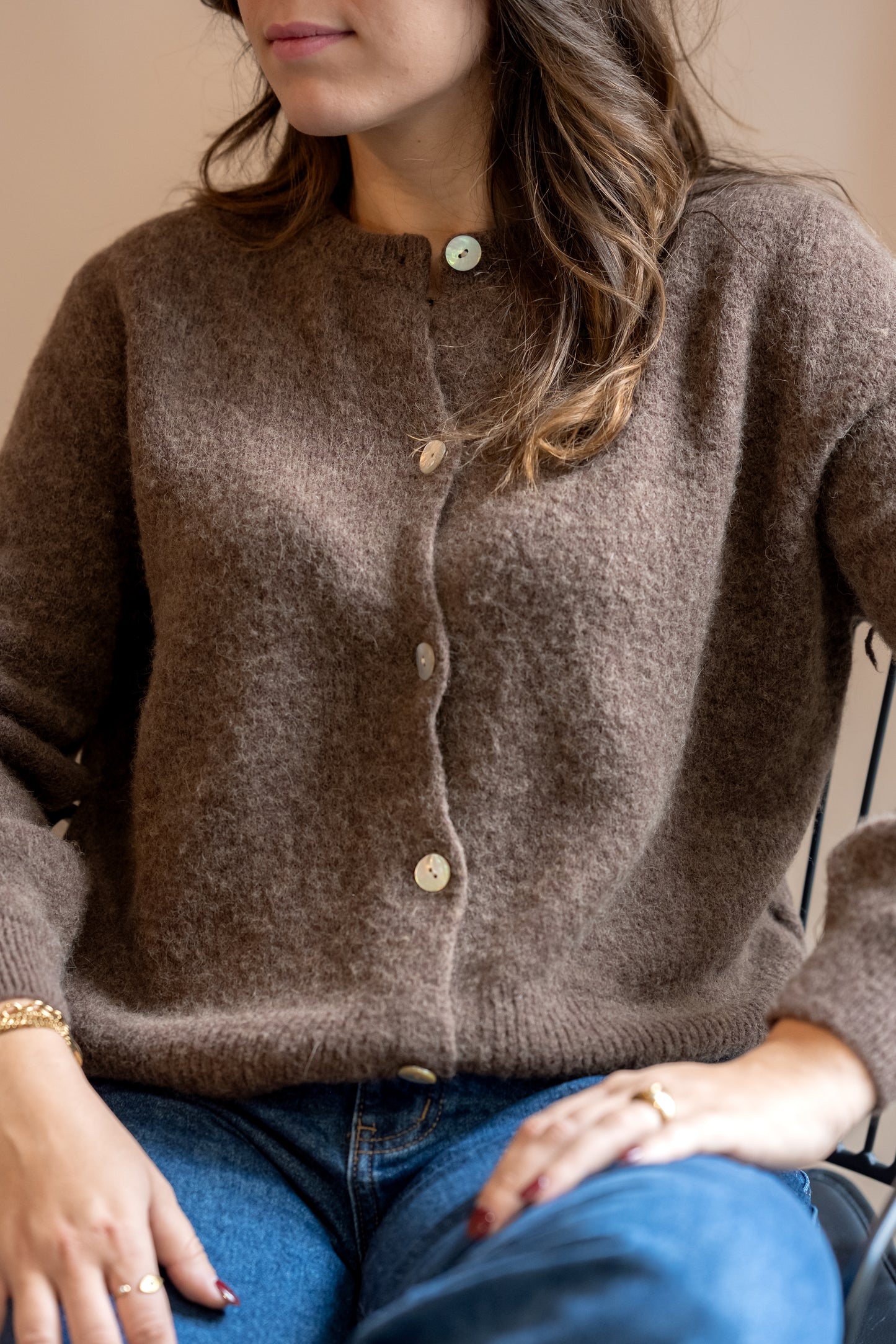 GILET VALENTIN MARRON