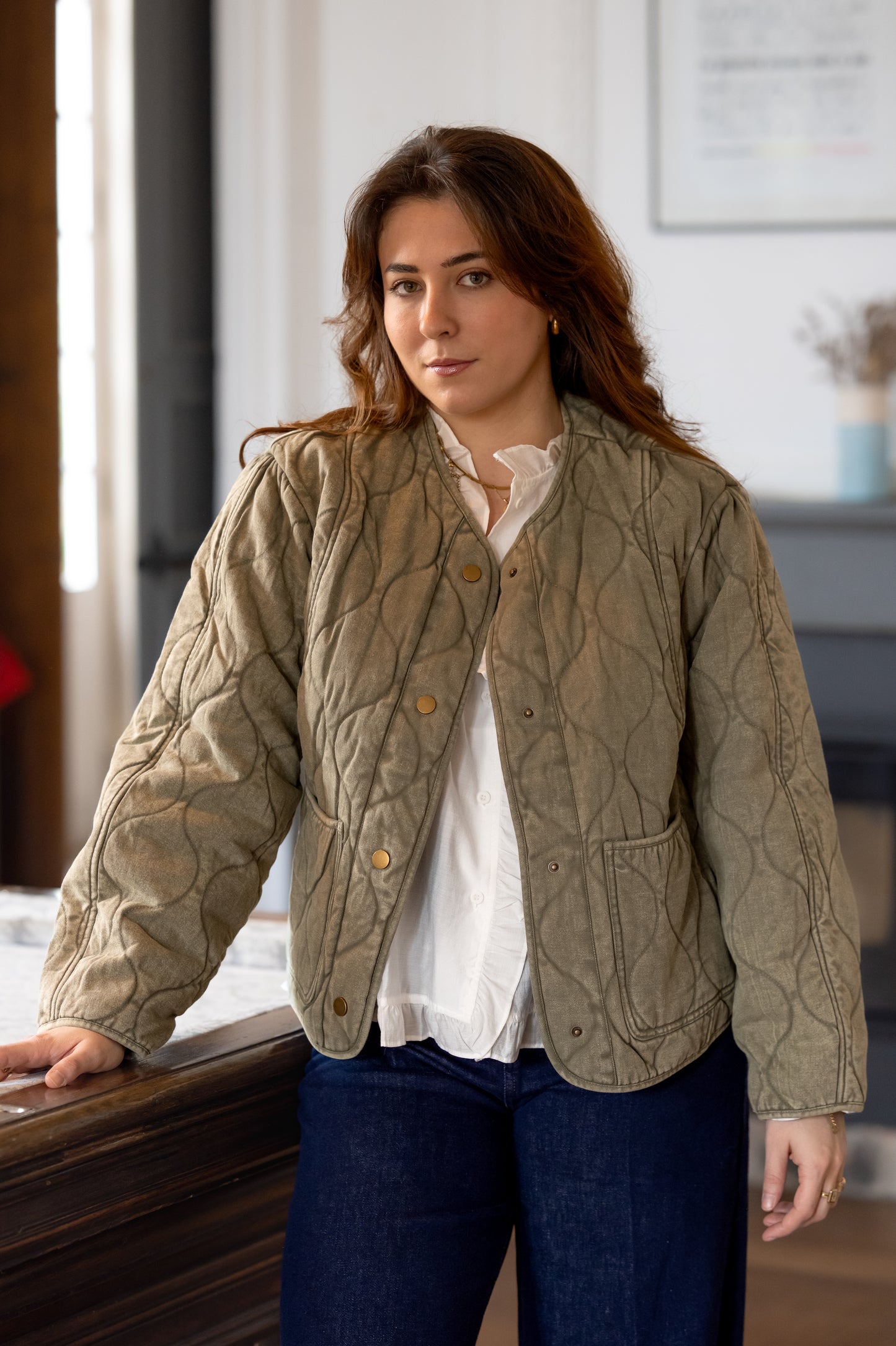 VESTE FLAVIA KAKI