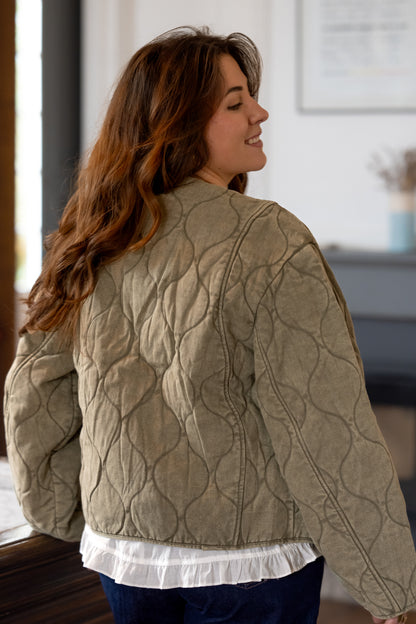 VESTE FLAVIA KAKI