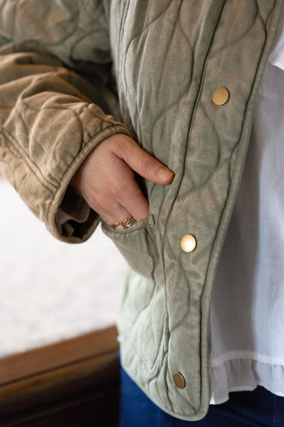 VESTE FLAVIA KAKI
