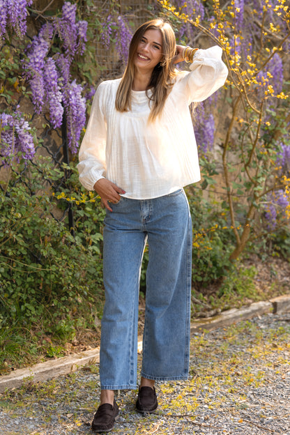 BLUSA DE FLORES