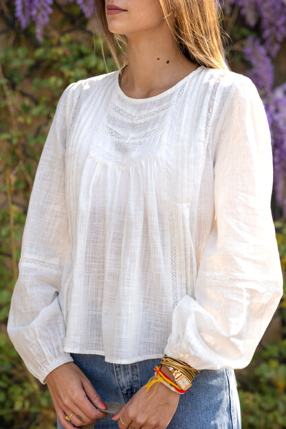 BLUSA DE FLORES