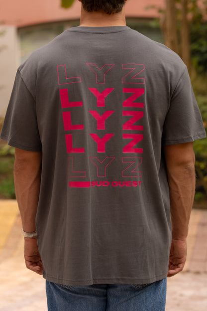 TEE SHIRT HOMME GRIS