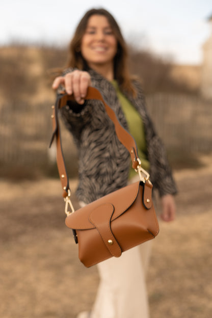 BOLSO DE RIÑÓN MARRÓN
