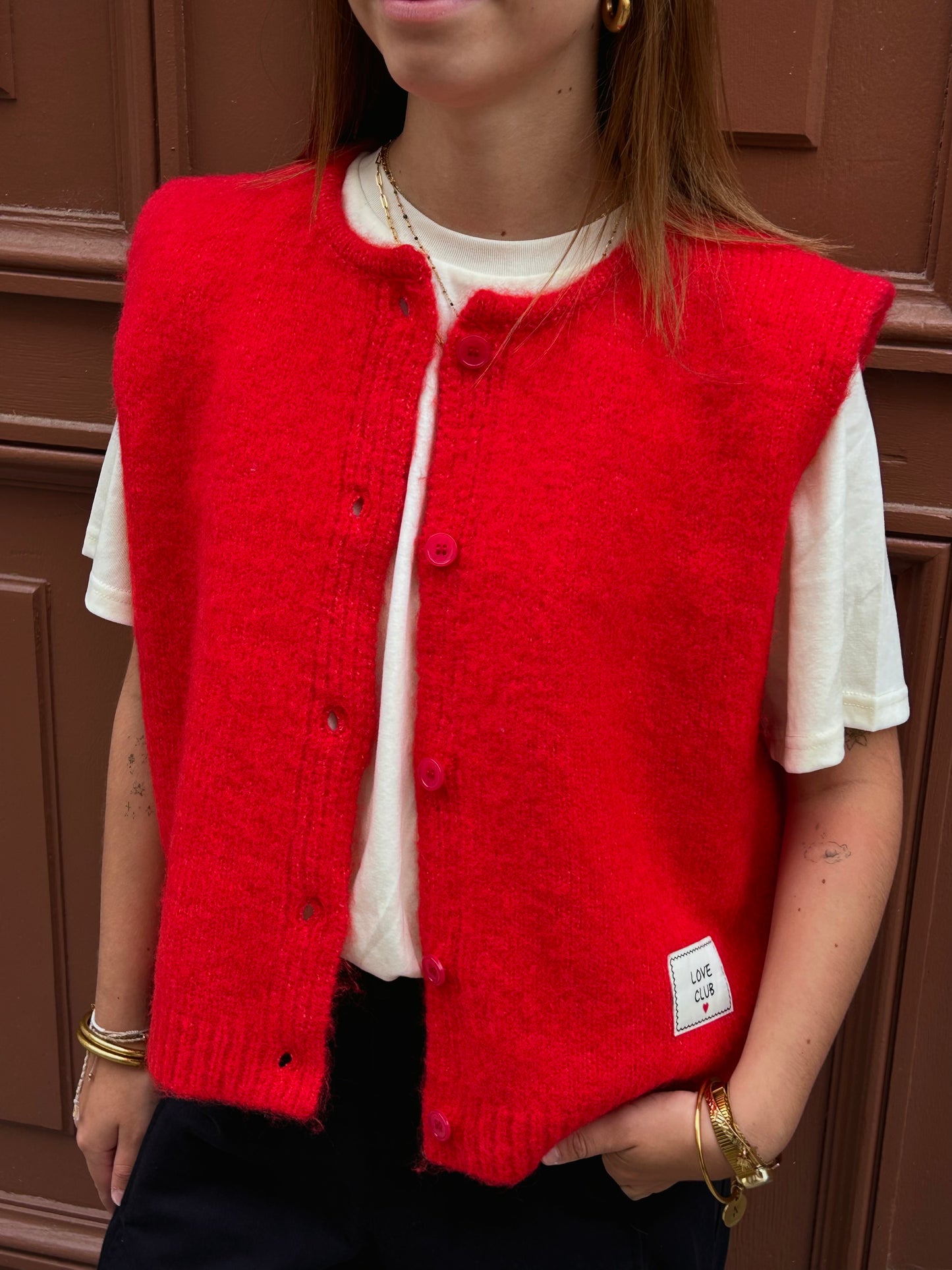 GILET MALO ROUGE