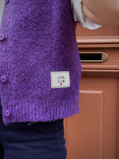GILET MALO VIOLET