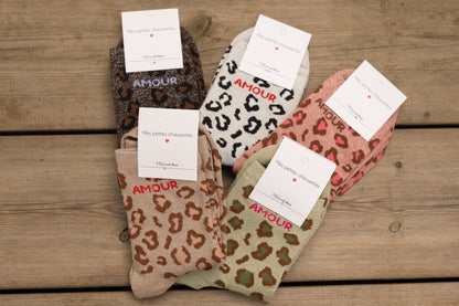CALCETINES CON LENTEJUELAS DE AMOR