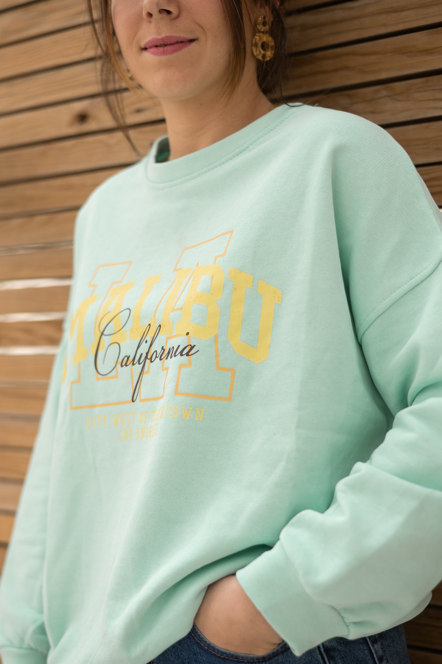 SWEAT MALIBU TURQUOISE