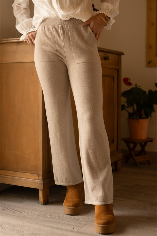 ECRU PANTS
